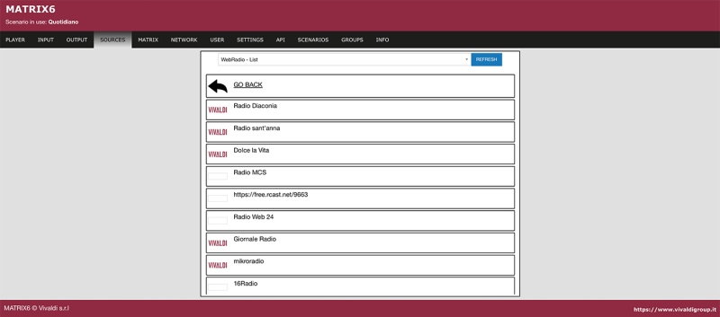 Vivaldi Multimedia MATRIX6